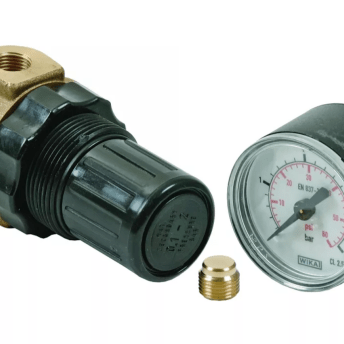 Horeca Parts - Regulator ciśnienia 2 do 6 bar z manometrem - Elektryczny piec parowy Mkn (5037985)