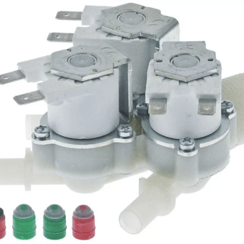 Horeca Parts - Zawór elektromagnetyczny potrójny prosty plastikowy wlot 3/4" 230VAC wejście RPE 10-12l/min wyjście 10mm - Piec parowy Lainox (5808636)