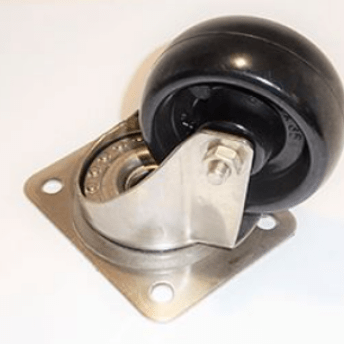 Horeca Parts - Koła nierdzewne 80x35 mm, zakres temperatur -40/+180 °C - Lainox