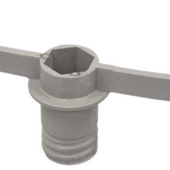 Horeca Parts - Wspornik wycieraczki wewnętrznej, pokrywy - Krajalnica Robot Coupe (7126283)