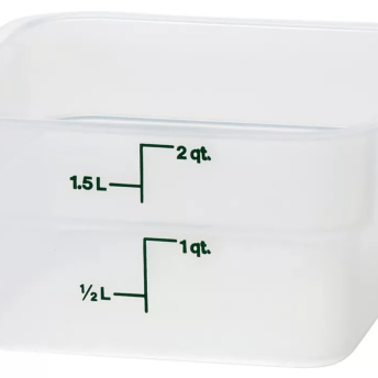 Horeca Parts - Pojemnik przezroczysty gł. 100mm dł. 185mm szer. 185mm poj, 1,9l (5242848)