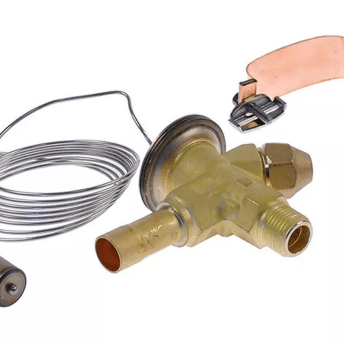 Horeca Parts - Zawór rozprężny termostatyczny TN2 068Z3384–068Z3264, 3/8" SAE – 12 mm ODS, R134a, wyrównanie wewnętrzne, zakres temperatur -40 do +10°C - Danfoss