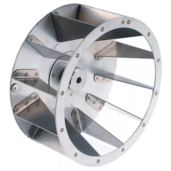 Horeca Parts - Koło wentylatora D1 ø 180 mm H1 77 mm H2 25,5 mm D2 ø 8 mm D3 ø 6 mm łopatki 12 - Piec konwekcyjny Lainox (5808558)