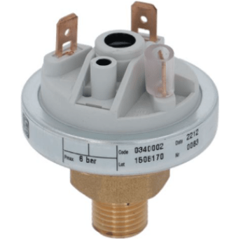 Horeca Parts - Hydrostat / Pressostat, zakres ciśnienia 0,3/0,5 bar, połączenie ciśnieniowe 1/4", 250 V - Icos (5178774)