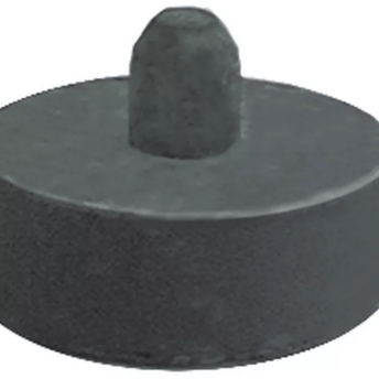 Horeca Parts - Nóżka, średnica ø 40 mm, wysokość 15 mm, otwór montażowy ø 10 mm, całkowita wysokość 28 mm, gumowa, ilość 1 szt.