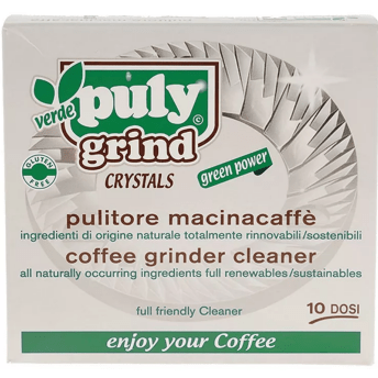 Horeca Parts - Granulat czyszczący Puly Grind Crystals do młynków do kawy, 10 × 15 g (150 g) - Puly Caff