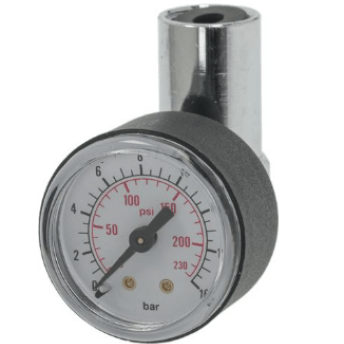 Horeca Parts - Połączenie manometru z tyłu, gwint 3/8", ø 40 mm, manometr do testowania, części do ekspresu do kawy (1245401)