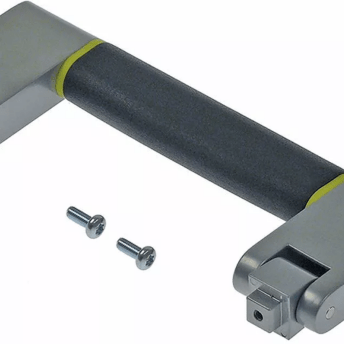 Horeca Parts - Żółta rączka do skrzynki narzędziowej, H 83 mm, L 210 mm, W 19 mm, waga 0,350 kg