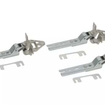 Horeca Parts - Zestaw zawiasów 3-częściowy do lodówki 00268699 - Domowa lodówka Bosch-Siemens-Balay