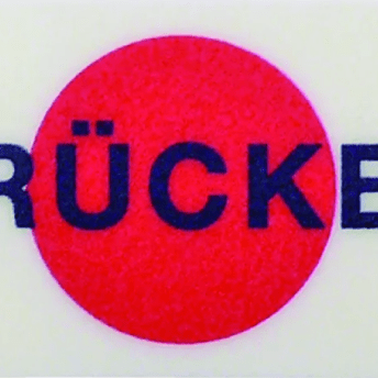 Horeca Parts - Naklejka „DRÜCKEN” dla LVV