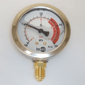 Horeca Parts - Manometr ø 62 mm, przyłącze 1/4" - zewnętrzna ramka ø 68 mm - Kocioł warzelny Zanussi (40KU553)