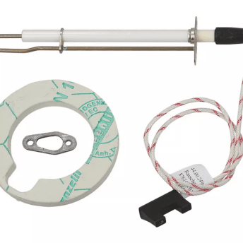 Horeca Parts - Elektroda zapłonowa L p1 27 mm zrzyłączem kołnierzowym F 2,8x0,8 mm długość przewodu 600 mm (3806005)