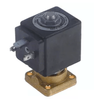 Horeca Parts - Elektrozawór 2-drożny 230 VAC, DN 3 mm, wtyk typu slide-on zgodny z DIN-10, do 140°C - Parker