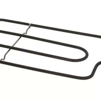 Horeca Parts - Grzejnik 700W 230V, długość 330 mm, szerokość 185 mm, kołnierz prostokątny z bolcami (rozstaw otworów 56 mm), przyłącze wtyk płaski 6,3 mm, średnica rury 6,3 mm, 1 obieg grzewczy, waga 0,240 kg.