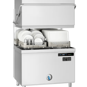 Horeca Parts - Zmywarka kapturowa dwupłaszczowa, sterowanie elektroniczne, 22,2 kW - GGM DS430ED