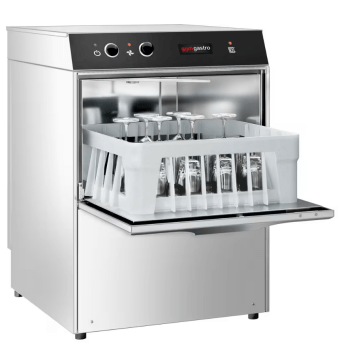 Horeca Parts - Zmywarka do szkła dwuściankowa podblatowa, sterowanie elektromechaniczne, 2,77 kW - GGM GLS210