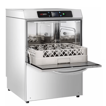 Horeca Parts - Zmywarka do szkła dwuściankowa podblatowa PREMIUM, sterowanie elektroniczne, 3,40 kW - GGM GLS290D