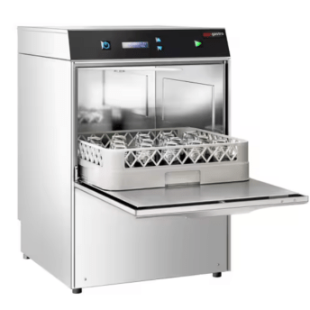 Horeca Parts - Zmywarka do szkła dwuściankowa podblatowa, sterowanie elektromechaniczne, 2,97 kW - GGM GLS300M