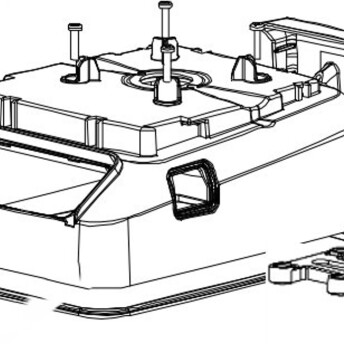 Horeca Parts - Obudowa górna - Blender Hamilton Beach HBH950-CE