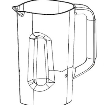 Horeca Parts - Pojemnik - Hamilton Beach HBB908R