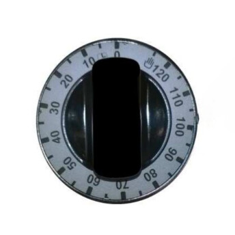 Horeca Parts - Pokrętło timera czarne 0-120 - Kuchnie gazowe Hendi 225882, 225899, 225936, 226230, 226247, CPE874F