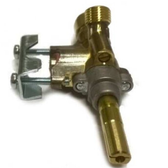 Horeca Parts - Zawór gazowy Sabaf palnika 3,5kW M6 (od maja 2016) - Kuchnie gazowe Hendi 225882, 225899, 226438, 225936, 226223
