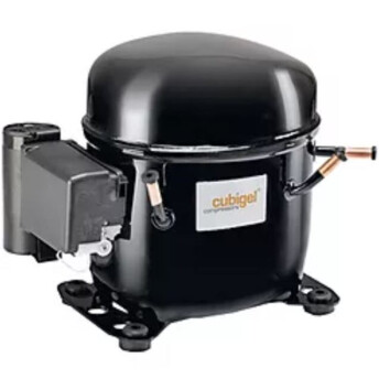 Horeca Parts - Sprężarka/Kompresor Cubigel NUY140NA gaz R290 pojemność 14.32cm³ 220-240V 50Hz moc 1/2HP