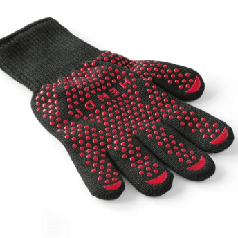 Horeca Parts - Rękawice do grilla odporne na wysoką temperaturę, 2 szt., (L) 300 mm, Hendi