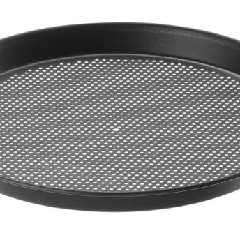 Horeca Parts - Blacha perforowana do pizzy, ⌀270 x (H) 25 mm, Hendi