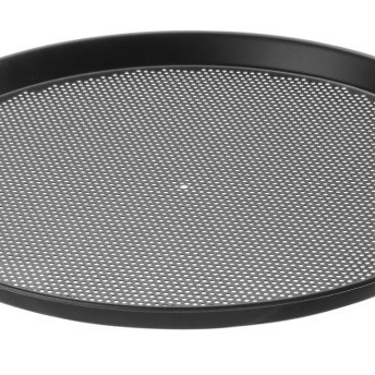Horeca Parts - Blacha perforowana do pizzy, ⌀411 x (H) 23 mm, Hendi