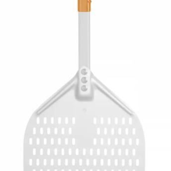 Horeca Parts - Łopata do pizzy z perforacją i krótką rączką, kwadratowa, 300x660mm, Hendi
