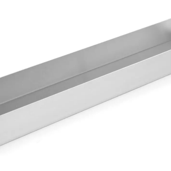 Horeca Parts - Blacha cukiernicza aluminiowa zamykana, 580 x 100 x (H) 50 mm, Hendi