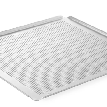 Horeca Parts - Blacha wypiekowa GN 2/3 z 4 rantami, 354 x 325 x (H) 10 mm, Hendi