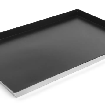 Horeca Parts - Blacha aluminiowa z powłoką nieprzywierającą, 600 x 400 x (H) 30 mm, Hendi