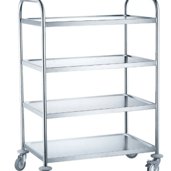 Horeca Parts - Wózek 4-półkowy, 905 x 585 x (H) 1245 mm, Hendi