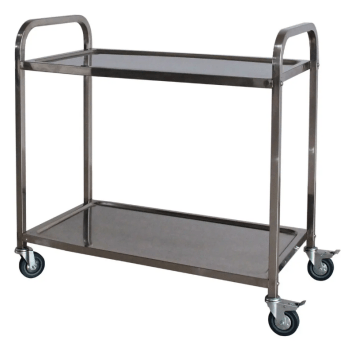 Horeca Parts - Wózek 2-półkowy, 850 x 450 x (H) 900 mm, Hendi