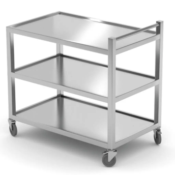 Horeca Parts - Wózek 3-półkowy spawany, 800 x 500 x (H) 850 mm, Hendi