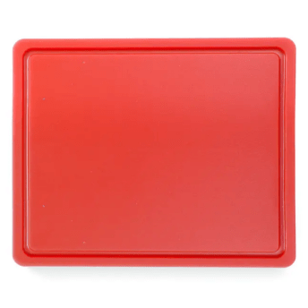 Horeca Parts - Deska do krojenia HACCP GN 1/2, Hendi, GN 1/2, czerwony, 325x265 mm