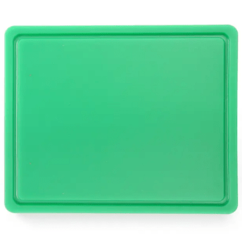 Horeca Parts - Deska do krojenia HACCP, zielona, GN 1/2, 325 x 265 mm, Hendi