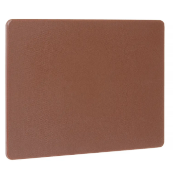 Horeca Parts - Deska do krojenia HACCP GN 1/1, brązowa, 530 x 325 x (H) 10 mm, Hendi