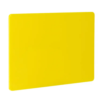 Horeca Parts - Deska do krojenia HACCP GN 1/1, żółta, 530 x 325 x (H) 10 mm, Hendi