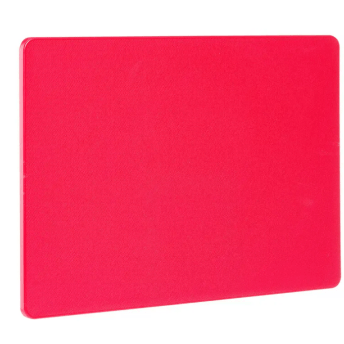 Horeca Parts - Deska do krojenia HACCP, czerwona, 600 x 400 x (H) 15 mm, prostokątna, Hendi