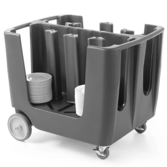Horeca Parts - Wózek do transportu talerzy, 930 x 720 x (H) 785 mm, Hendi
