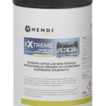 Horeca Parts - Proszek do czyszczenia ekspresów kolbowych 0,75 kg, Hendi (Extreme Coffee Lab NEW FORMULA)