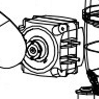 Horeca Parts - Silnik wentylatora 220/240 V, 50/60 Hz, dł. kabla 500 mm - Szafa chłodnicza Hendi