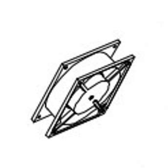 Horeca Parts - Wentylator 12V DC, 0,3A, 4,2W, dł. przewodu 320 mm - Stół chłodniczy Hendi 236789