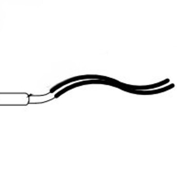 Horeca Parts - Sonda NTC dł. 3000 mm, kolor czarny (temperatura) - Szafa chłodnicza Hendi 237809, 237816, 236673