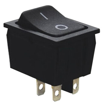 Horeca Parts - Przełącznik kołyskowy (2-biegunowy czarny) 250V AC, 2,5 A - Szafa chłodnicza Hendi 236024