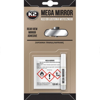 Horeca Parts - K2 Szybkoschnący klej do lusterka wstecznego oraz innych powierzchni gładkich 6ml MEGA MIRROR