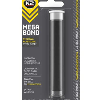 Horeca Parts - K2 Stalowa plastelina - epoxyd, nawet na mokro, MEGA BOND 20G